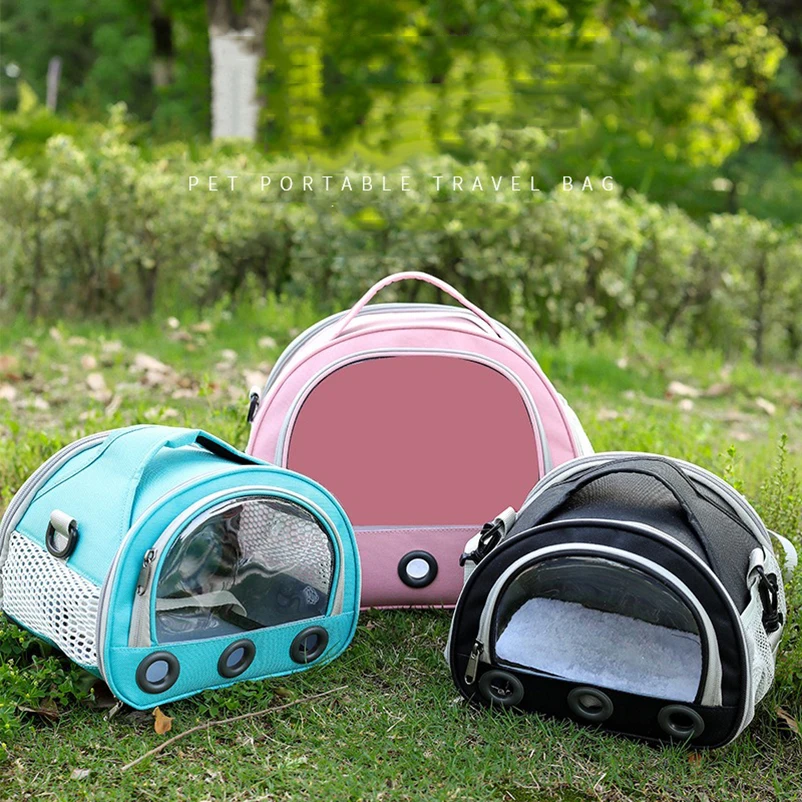 Sac de transport pour chat, chien, oiseau, lapin, avec coussin en coton épais, sac à dos d'aviation pour animaux de compagnie, sac de voyage Portable Anti-soufflage – Image 5