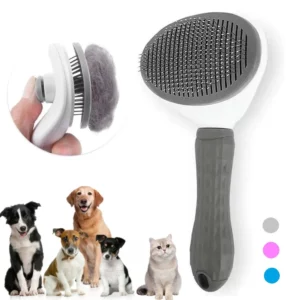 Peigne autonettoyant pour animaux de compagnie, brosse pour chat, épilation pour animaux de compagnie SlUNICEF, brosses de toilettage pour chats, accessoires pour chiens
