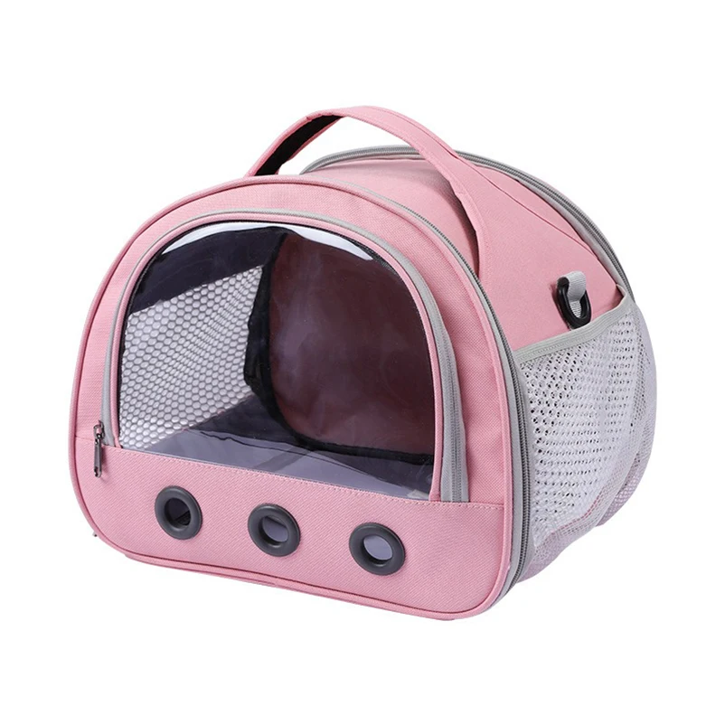 Sac de transport pour chat, chien, oiseau, lapin, avec coussin en coton épais, sac à dos d'aviation pour animaux de compagnie, sac de voyage Portable Anti-soufflage – Image 4