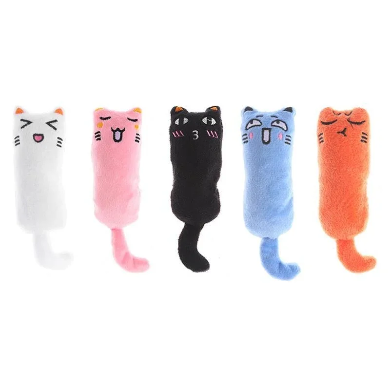 Jouet pour animaux de compagnie, son de bruissement, herbe-aux-chats, fournitures pour chats, jouets mignons pour chaton, meulage des dents, oreiller en peluche pour chat, produits pour animaux de compagnie – Image 3