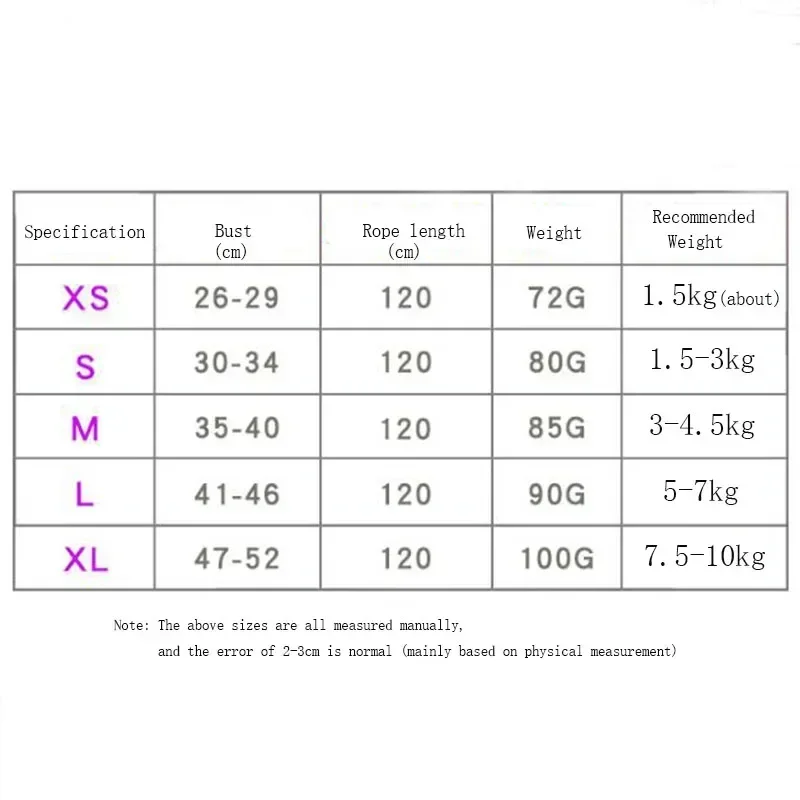 Gilet harnais laisse réglable maille gilet chien harnais collier poitrine sangle laisse harnais avec corde de Traction XS/S/M/L/XL – Image 2